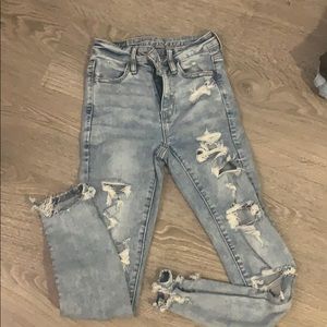 ae jeggings, 00 worn 1 time